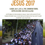 Canada Walk for Jesus Poster